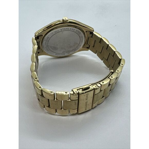 Michael Kors Slim Runway MK3335 Women\'s Stainless Steel Analog Dial Watch JNA436